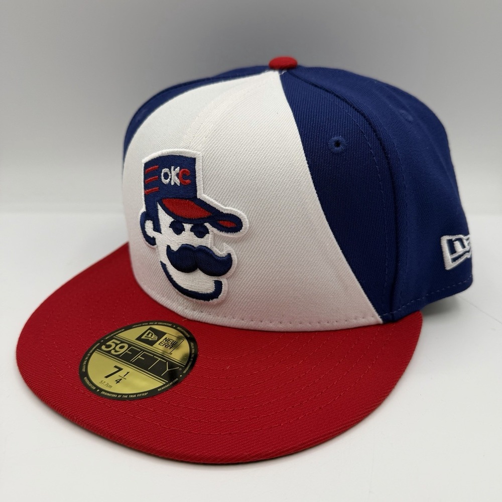 New Era 59Fifty Oklahoma City 89ers Abner Mascot Hat Cap 7 1/4 Fitted MILB OKC